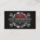 istons-versneller | Metaal Visitekaartje (Voorkant)