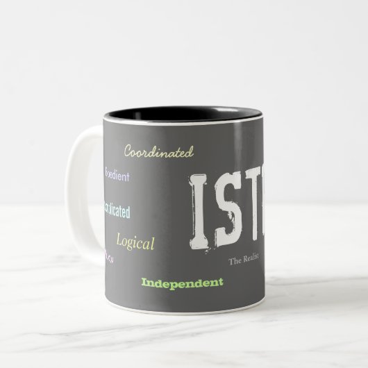 ISTP TWEEKLEURIGE KOFFIEMOK (Voorkant links)