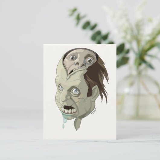 iStuck Briefkaart (Staand voorkant)