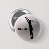 istuff Volleyball Ronde Button 5,7 Cm (Voorkant /achterkant)