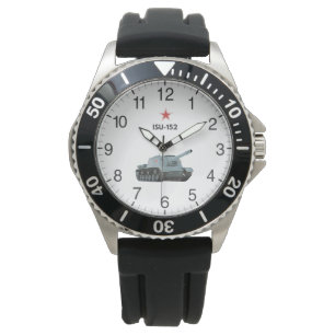 ISU-152 Sovjet WW2 Tank Destroyer Horloge