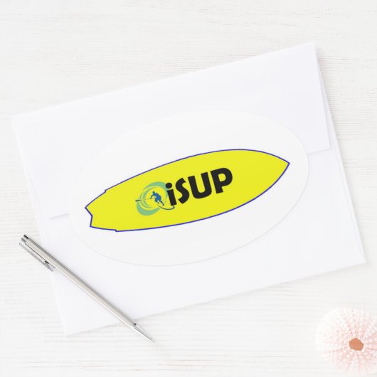 ISUP OVALE STICKER (Envelop)