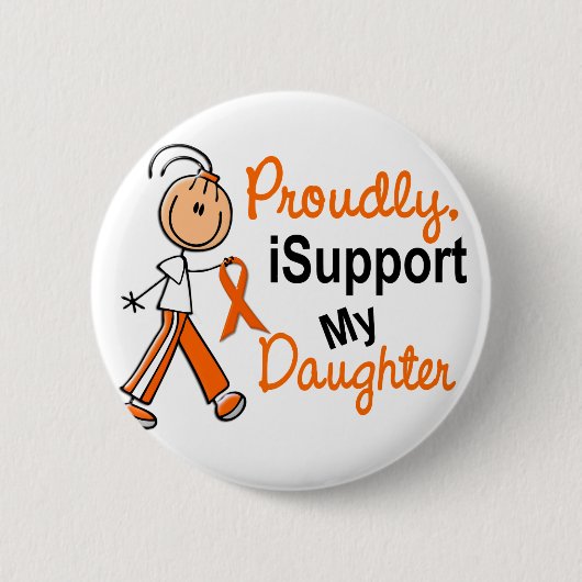 iSupport 1 SFT leukemie MS Nierkanker DOUGHTER Ronde Button 5,7 Cm (Voorkant)