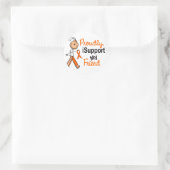 iSupport 1 SFT Leukemie MS Nierkanker VRIEND Ronde Sticker (Tas)