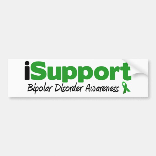 iSupport: bipolaire stoornis Bumpersticker (Voorkant)