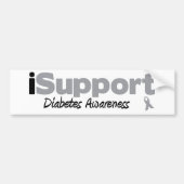 iSupport-diabetes Bumpersticker (Voorkant)
