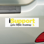 iSupport Spina Bifida Bumpersticker (Op auto)