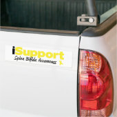 iSupport Spina Bifida Bumpersticker (Op Truck)