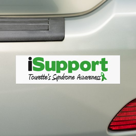 iSupport Tourette Bumpersticker (Op auto)