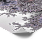 Isvirvel - Fractaal Poster (Hoek)