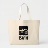 ISWIM GROTE TOTE BAG (Voorkant)