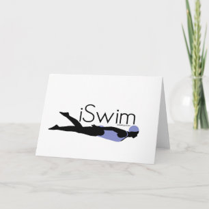 ISWIM - VROUW KAART