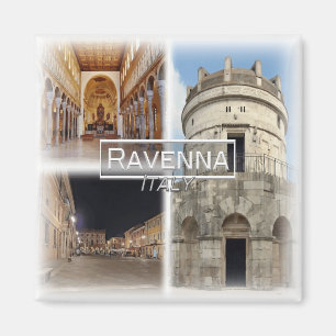 IT1499 Europa, Italië, Ravenna, koelkast Magneet