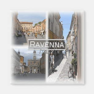 IT1500 Europa, Italië, Ravenna, koelkast Magneet
