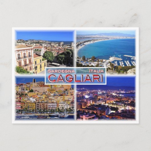 IT2027 Europa - Italië - Sardinië - Cagliari - Har Briefkaart (Voorkant)