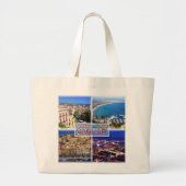 IT2027 Europa - Italië - Sardinië - Cagliari - Har Grote Tote Bag (Voorkant)
