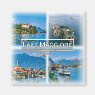 IT3259 Europa, Italië, Lago Maggiore, koelkast Magneet