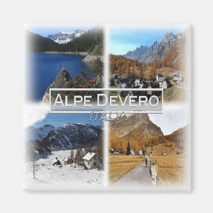 IT3260 Europa, Italië, Piemonte, Alpe Devero koelk Magneet
