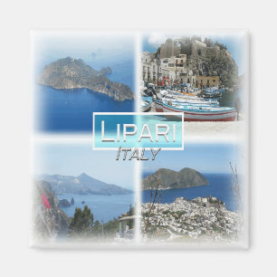 IT3270 Europa, Italië, Sicilië, Lipari, koelkast Magneet