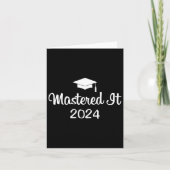 IT 2024 Masters Degree Afstuderen Afstuderen MBA Kaart (Voorkant)