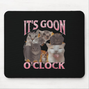 It's Goon O'klok Funny Cat Ironic Meme Me Muismat