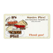 It About the Pie WEDSTRIJD Etiket (Voorkant)