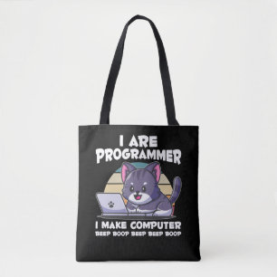 IT admin humor computer science student gezegde Tote Bag