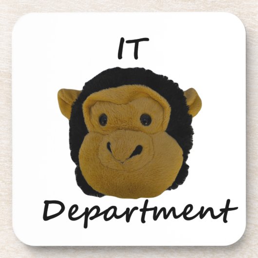 IT-afdeling Drankjes Onderzetter (Voorkant)