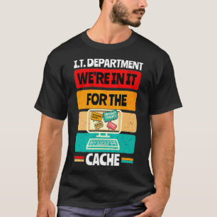 IT-afdeling Informatietechnologie Grappige Tech Su T-shirt