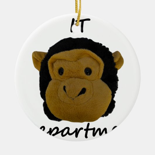 IT-afdeling Keramisch Ornament (Voorkant)