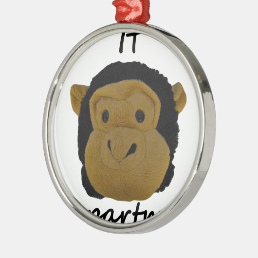 IT-afdeling Metalen Ornament (Links)