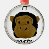 IT-afdeling Metalen Ornament (Voorkant)