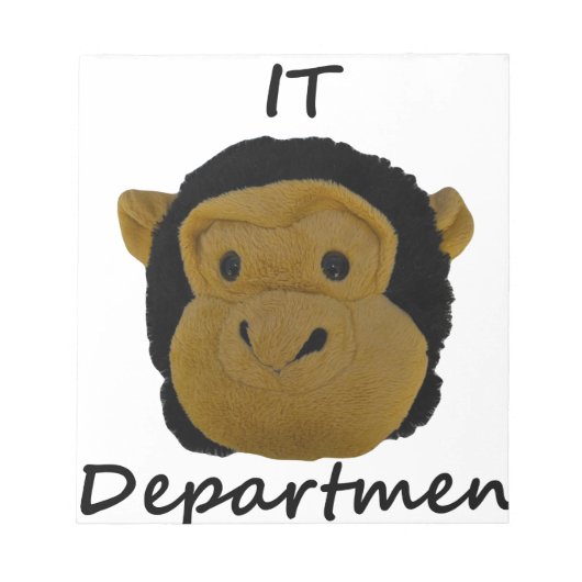 IT-afdeling Notitieblok (Voorkant)