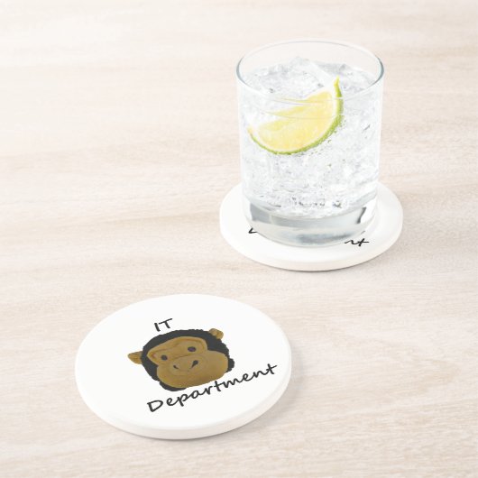 IT-afdeling Zandsteen Onderzetter (Zijkant)