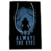 IT altijd de ogen bos silhouet Medium Cadeauzakje (Voorkant)