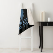 IT altijd de ogen bos silhouet Sherpa Deken (In situ)