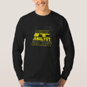 IT-analist Cool Galaxy T-shirt (Voorkant)