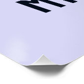 IT-architect: mijn netwerk, mijn regels, grappige  Perfect Poster (Hoek)