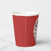 IT-ballon — Doodle Art Papieren Bekers (Rechts)