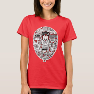 IT-ballon — Doodle Art T-shirt