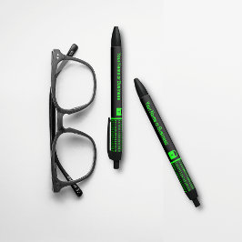 IT-bedrijf: veilige digitale gegevens en nullen Zwarte Inkt Pen