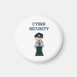 IT-beveiliging: digitale verdediger Magneet