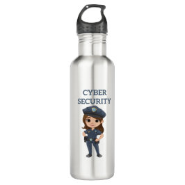 IT-beveiliging: digitale verdediger Waterfles