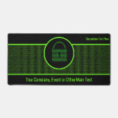 IT-beveiliging en computerservices - CyberSec Comp Bureaumat (Voorkant)