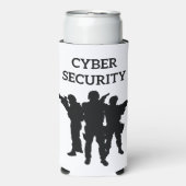 IT-beveiliging: het digitale defensieteam Seltzer Blikjeskoeler (Seltzer Voorkant)