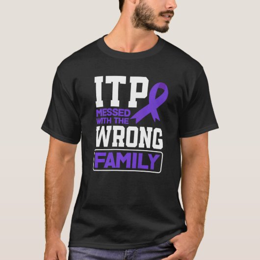 IT-bewustzijn van de berichtenverkeerde familie T-shirt (Voorkant)