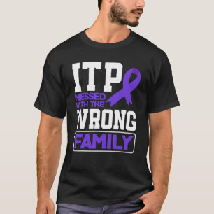 IT-bewustzijn van de berichtenverkeerde familie T-shirt