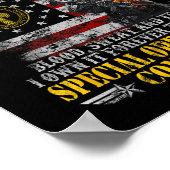 It Cannot Be Inherited Special Operations Command Poster (Hoek)