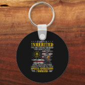 It Cannot Be Inherited Special Operations Command Sleutelhanger (Voorkant)
