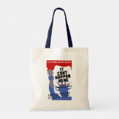 It Can't Happen Here WPA Poster Tote Bag (Achterkant)